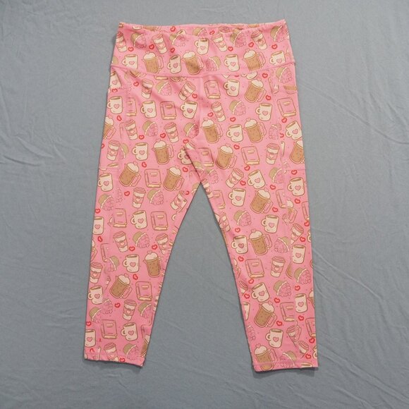 Constantly Varied Gear Pants - Constantly Varied Gear Pants Women Extra Large Pink Capri Leggings Yoga Gym Walk